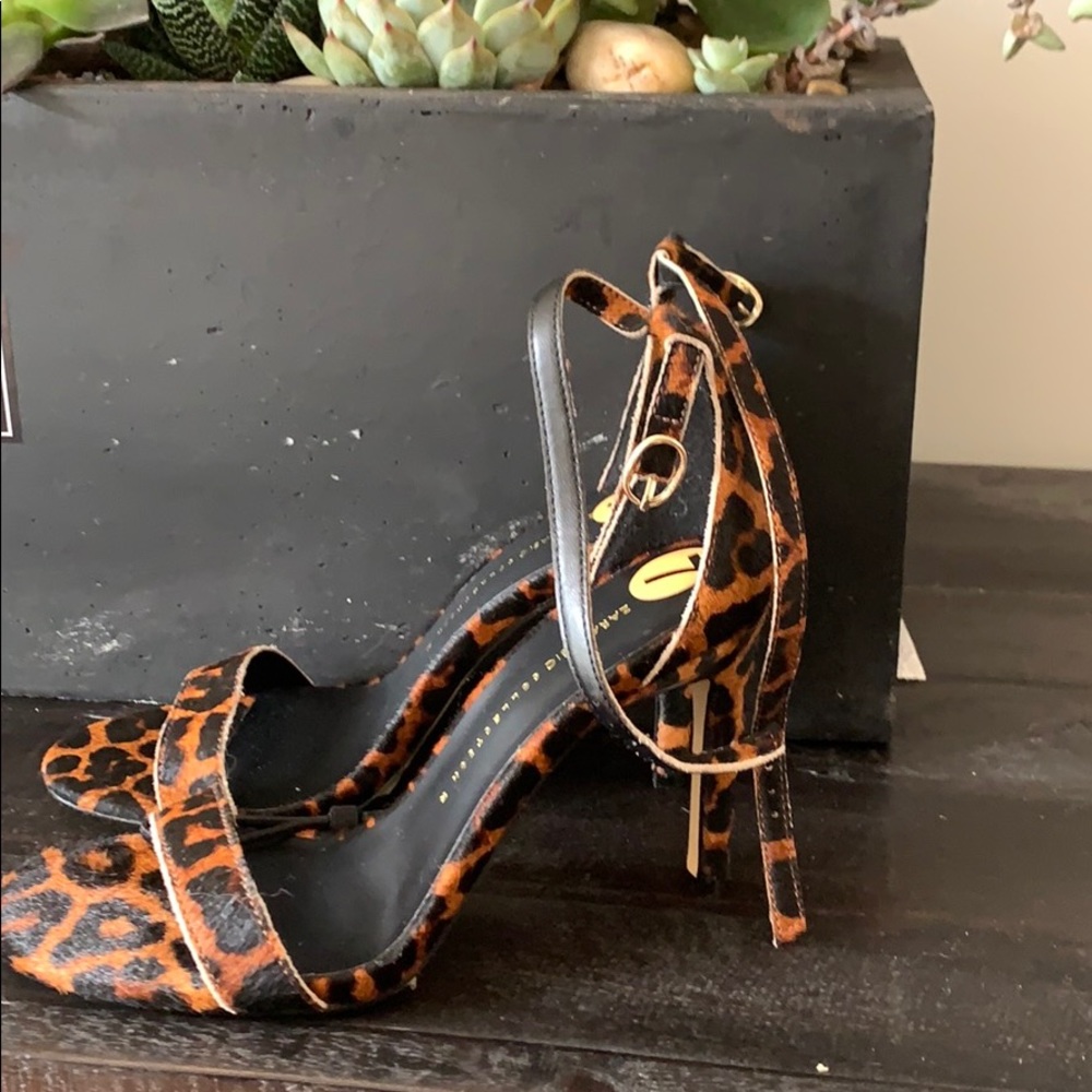 Cheetah Zara heels